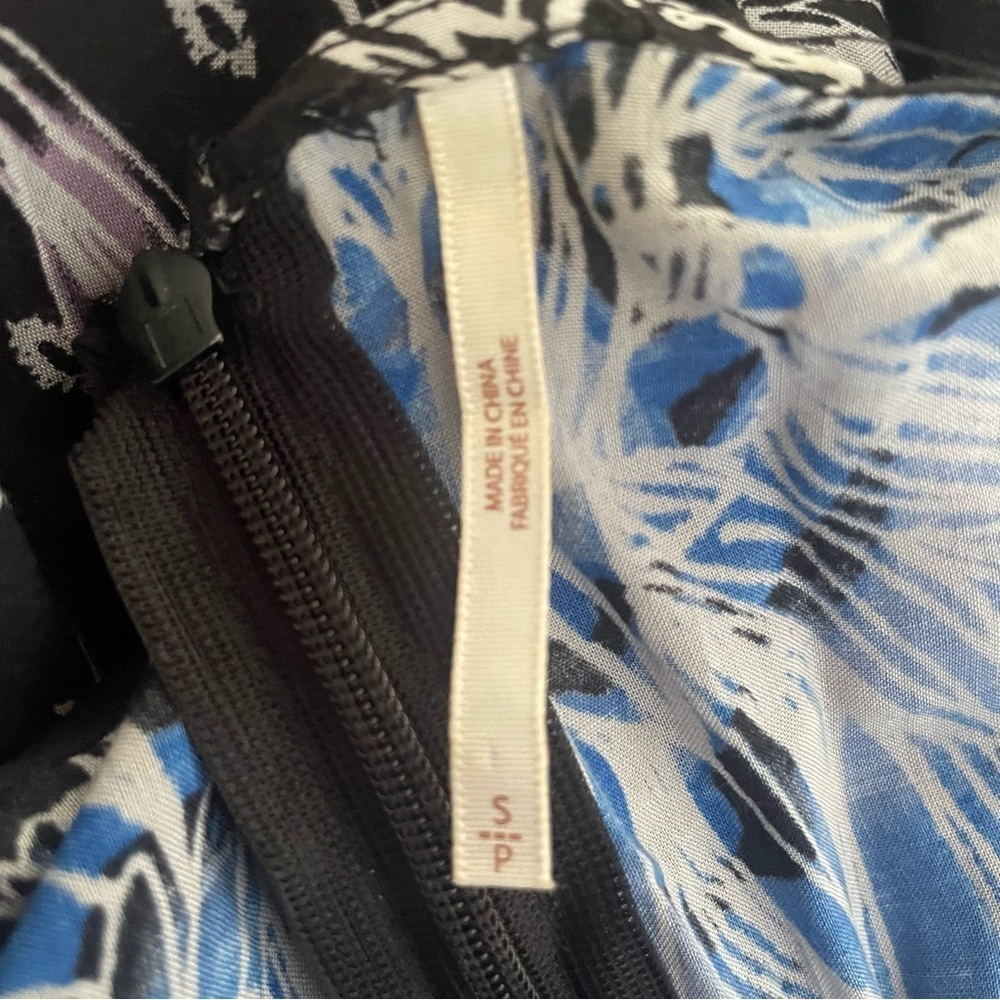 Free People Botanical Night Blue First Kiss Printed Maxi Dress - 37397 - Picture 8 of 12